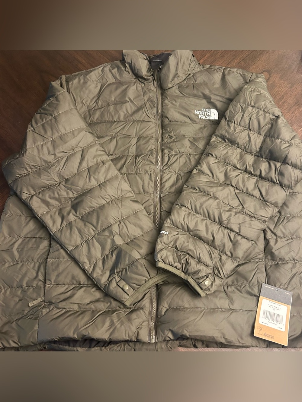 THE NORTH FACE NF0A7UW821L 3XL FLARE MENS XXL GREEN INSULATED JACKET New